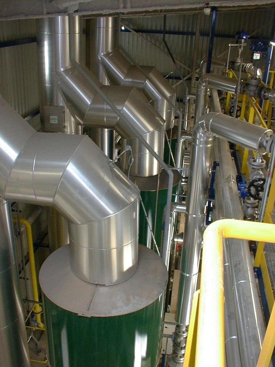 Cognis, a chemical company, uses 4 Clayton Steam Generators to provide high pressure steam