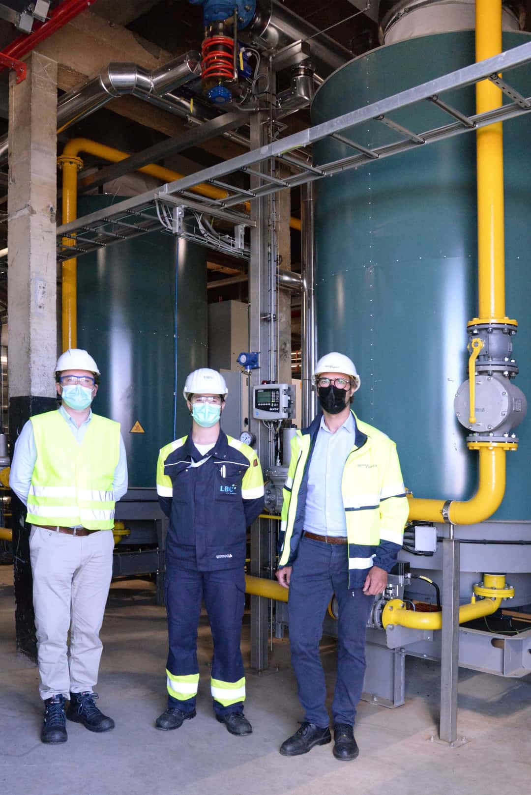 A safer and more (energy) efficient steam installation at LBC