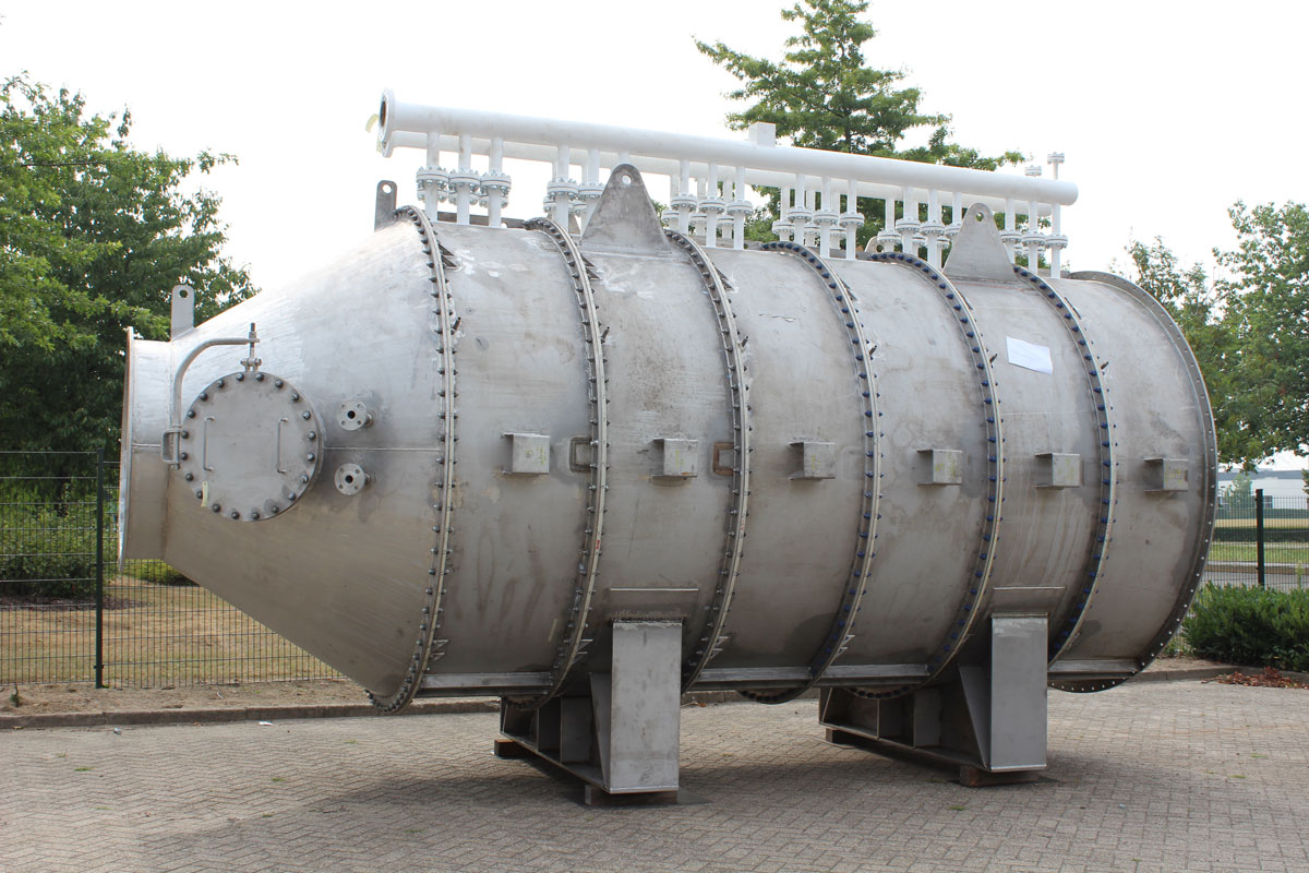 Afvoergasketels voor turbines